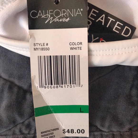 California Waves One Piece Bathing suit - Picture 5 of 6